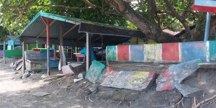 Abrasi Pantai Terjadi Pesisir Lolak Bolmong