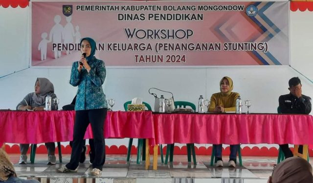 Bunda PAUD Bolmong drg Firlia Mokoagow Ajak Semua Elemen Masyarakat Rapatkan Barisan Cegah Stunting