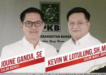 DPP PKB Keluarkan SK Usung Pasangan Joune Ganda-Kevin William di Pilkada Minut