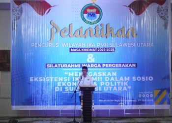 Zulkarnain Kamaru Jabat Ketua PW IKA PMII Sulut