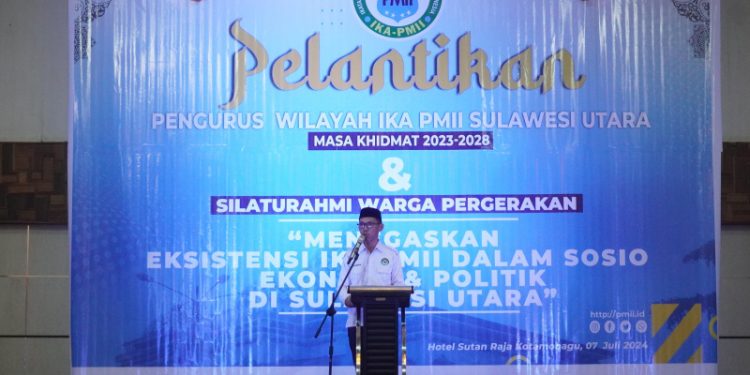 Zulkarnain Kamaru Jabat Ketua PW IKA PMII Sulut