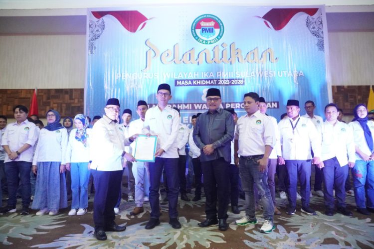 Zulkarnain Kamaru Jabat Ketua PW IKA PMII Sulut