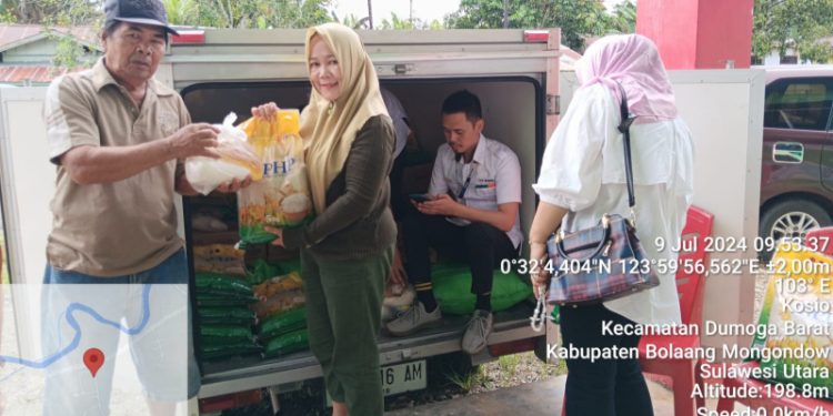 Dinas Ketapang Bolmong Gandeng Bulog Gelar GMP di Desa Kosio