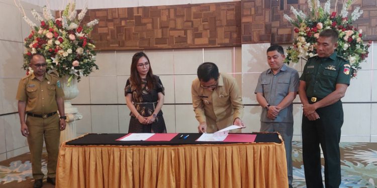 Pemkab Bolmong dan PT Yuta Tengker Mulia Tandatangani Kerjasama