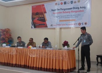 Kantor Imigrasi Kotamobagu Gelar Rakor Tim Pengawasan Orang Asing di Kabupaten Bolmong