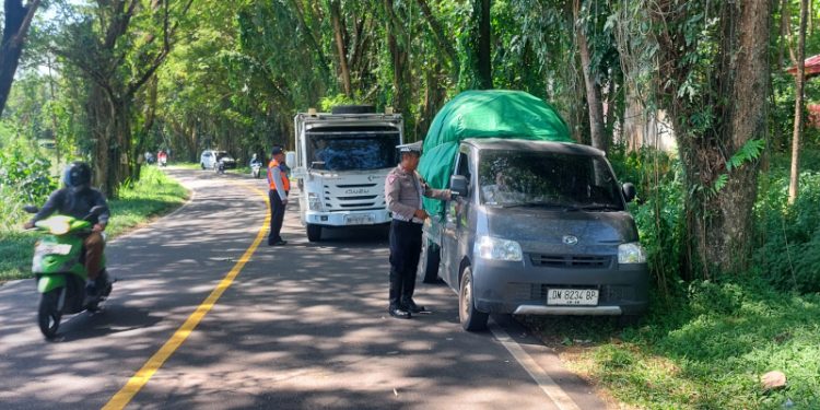 Satlantas Polres Bolmong Menggelar Operasi Patuh 2024