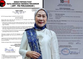 Silahturahmi Bersama Kader PDIP,  STA Serahkan Surat Tugas