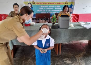 Pekan Imunisasi Polio di Bolmong Sasar 24.025 Bayi