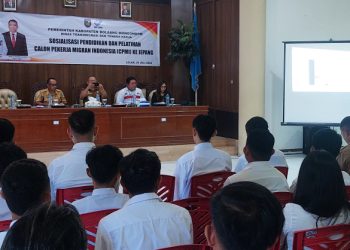 Pemkab Bolmong dan BP2MI Sosialisasi Peluang Kerja di Jepang