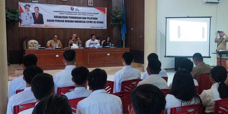 Pemkab Bolmong dan BP2MI Sosialisasi Peluang Kerja di Jepang