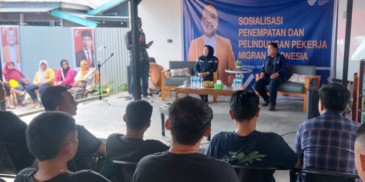 Sosialisasi di Kotamobagu, BP2MI Siap Fasilitasi CPMI ke Negara Penempatan