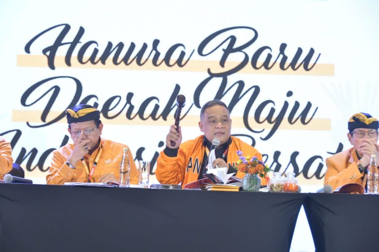 Benny Rhamdani Pimpin Sidang Munas IV Partai Hanura