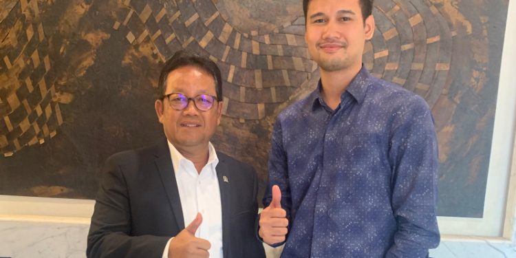 Anggit Kurniawan Nasution Diskusi dengan Ketua Komisi VII DPR