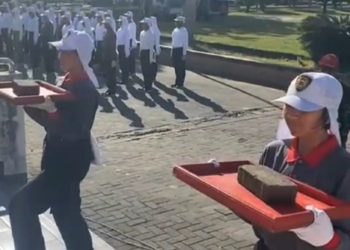 Paskibraka Bolmong Siap Kibarkan Bendera Pusaka di Lolak