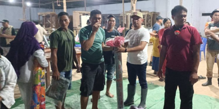 Pemkab Bolmong Mulai Salurkan Bantuan di Lokasi Pengungsian