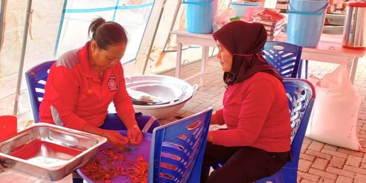 Pasca Banjir, Pemkab Bolmong Dirikan Dapur Umum