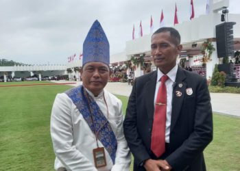 Kadis Ketapang Bolmong Upacara di IKN