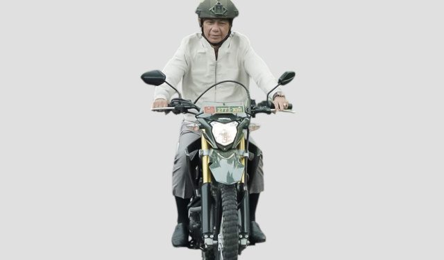 Gunakan Motor, Pj Bupati Bolmong Bersama Forkopimda Touring ke Dumoga