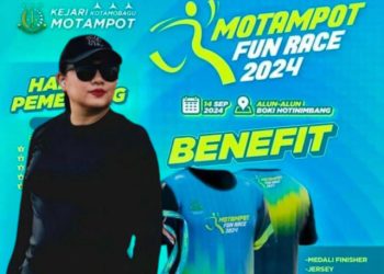 Peserta Motampot Fun Race Capai Dua Ribu Orang, Mariska: Ada Juga Asal Kenya