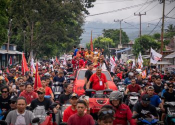 Massa Pendukung NK-STA Tumpah Ruah