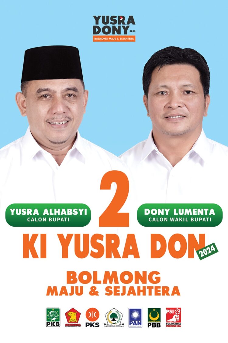 Pasangan Yusra – Dony Dapat Nomor Urut 2
