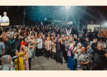 Kampanye di Bilalang, NK STA Urai Program Kerja Untuk Kotamobagu Lebih Maju