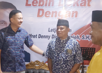 Letjen Purn Alfret Denny Djoike Tuejeh Silahturahmi ke Kotamobagu