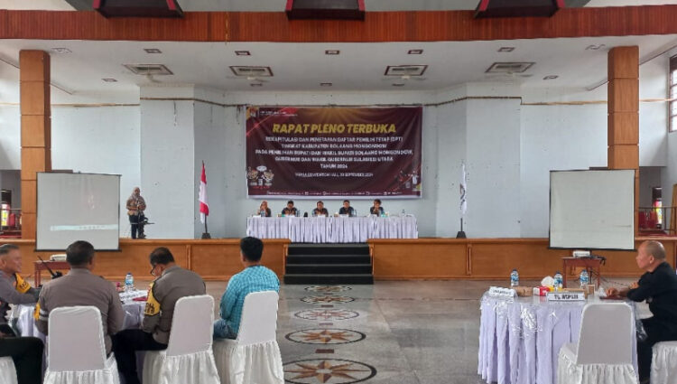 Daftar Pemilih di Kabupaten Bolmong Berkurang 664