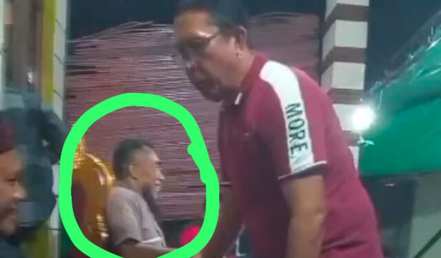 Camat Dumoga Tengah Nekat Libatkan Diri di Acara Salah Satu Paslon