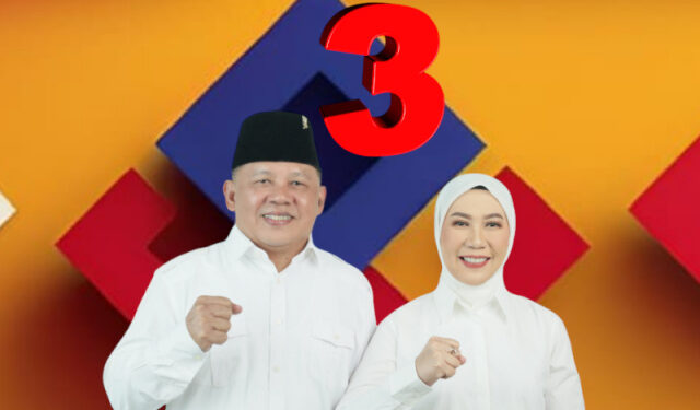 Pasangan Calon NK STA Dapat Nomor Urut 3