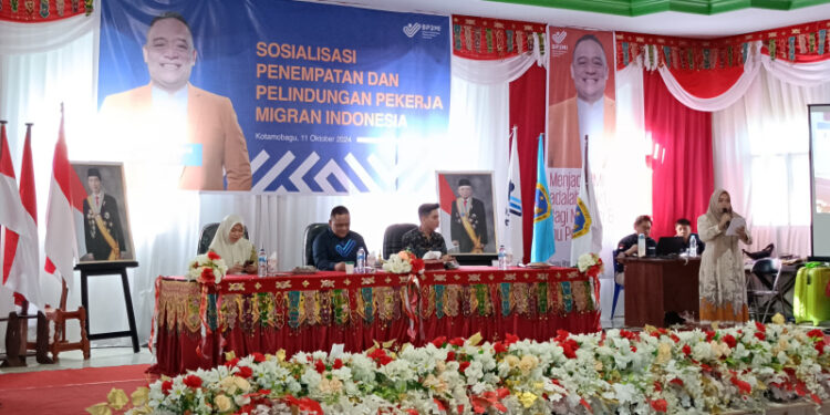 BP2MI Sosialisasi Peluang Kerja di Stiekes Graha Media Kotamobagu