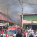 Kebakaran Hebat Terjadi di Kotamobagu, Satu Orang Meninggal Delapan Rumah Ludes