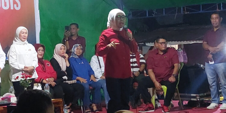 Kampanye di Kopandakan Yasti Sebut Siap Bawa Program BSPS, PISEW dan P3-TGAI