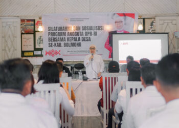 Anggota DPR RI Yasti Soepredjo Mokoagow Silahturahmi Bersama Sangadi se Bolmong