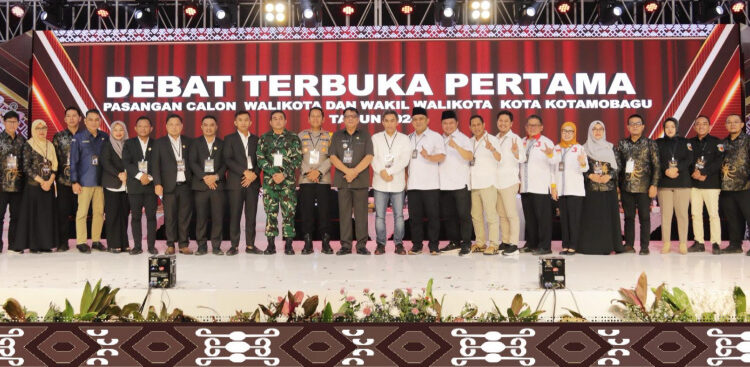 Debat Kandidat Perdana Pilkada Kotamobagu Sukses