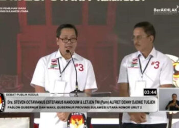 Pasangan Steven Kandouw-Denny Tuejeh Komit Majukan Pendidikan Sulut