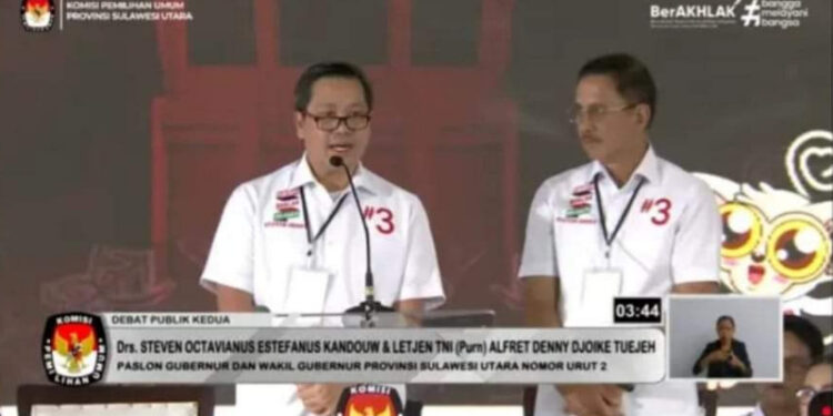 Pasangan Steven Kandouw-Denny Tuejeh Komit Majukan Pendidikan Sulut