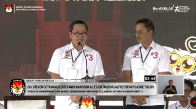 Pasangan Steven Kandouw-Denny Tuejeh Komit Majukan Pendidikan Sulut