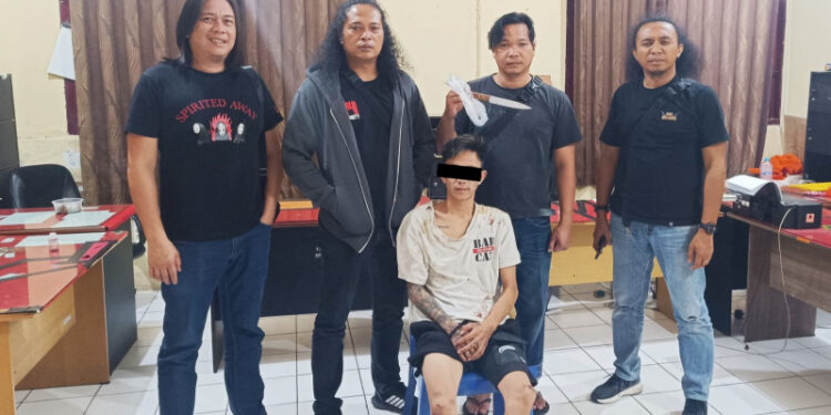 Tikam Dua Warga, Rendi Diringkus Tim Resmob Polres Kotamobagu