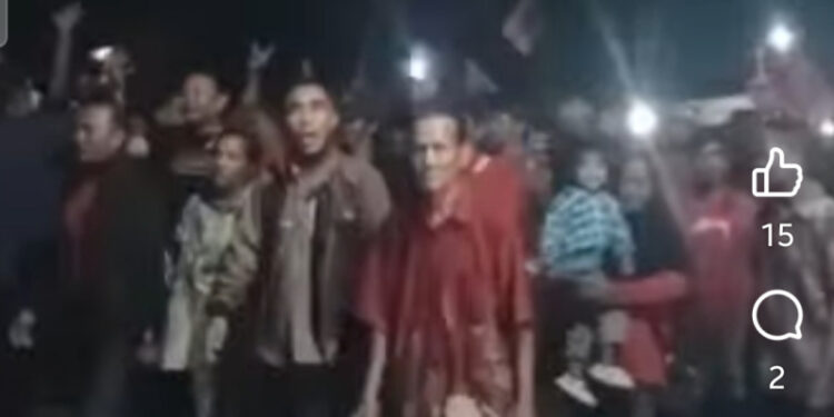 Oknum Camat di Bolmong Terekam Ikut Konvoi Kampanye Bersama Salah Satu Paslon