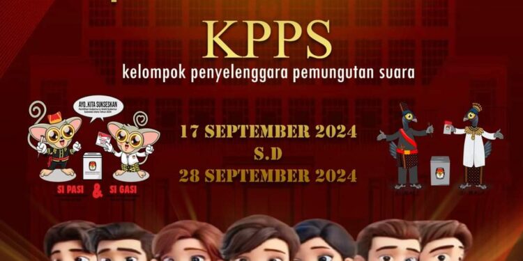 KPU Bolmong Umumkan Calon Anggota KPPS Terpilih Pilkada 2024