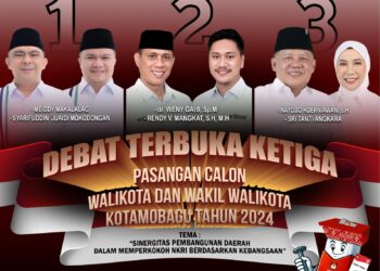 Tema Debat Ketiga Pilkada Kotamobagu, Pembangunan Daerah Perkuat NKRI