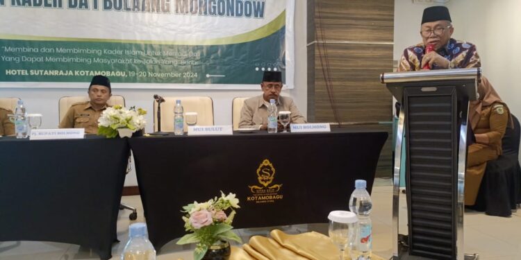 MUI Bolmong Menggelar Pelatihan Da’i