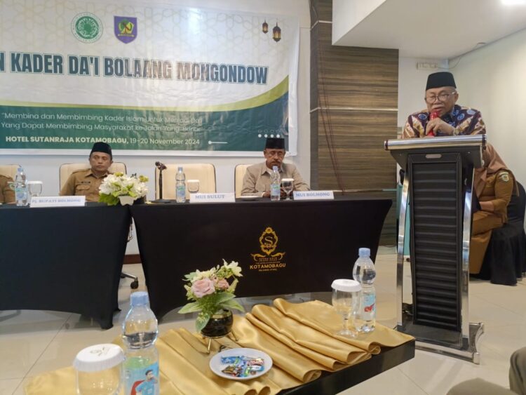 MUI Bolmong Menggelar Pelatihan Da’i