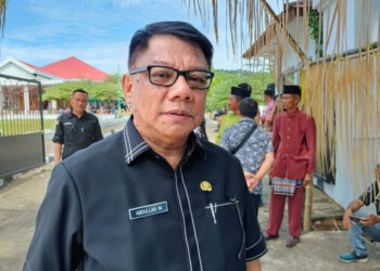 Pj Walikota Kotamobagu Abdullah Mokoginta Diperiksa Penyidik Tipikor Polda Sulut