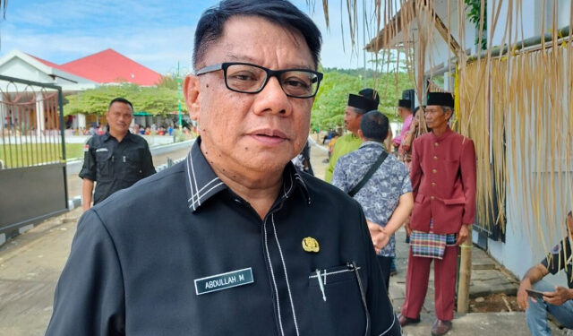 Pj Walikota Kotamobagu Abdullah Mokoginta Diperiksa Penyidik Tipikor Polda Sulut