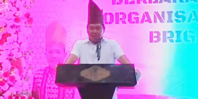 Steven Kandouw Hadiri Deklarasi BNUI