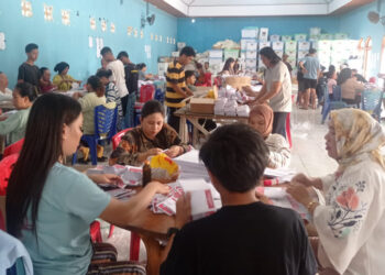 KPU Bolmong Selesai Lipat 187.083 Surat Suara