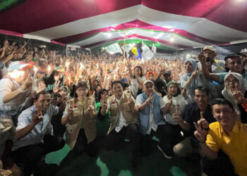 Ribuan Warga Kecamatan Bolaang Komit Berjuang Menangkan Yusra Dony di Pilkada Bolmong