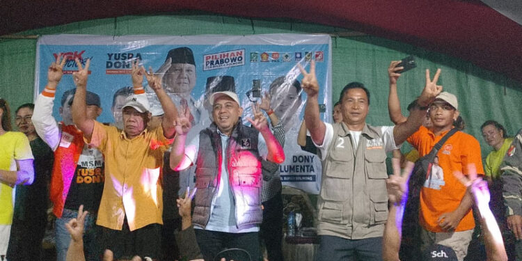 Kemenangan di Depan Mata, Yusra – Dony Minta Pendukung Tetap Solid